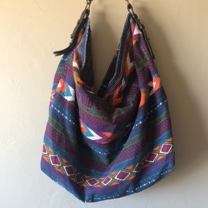 Fun print tote bag